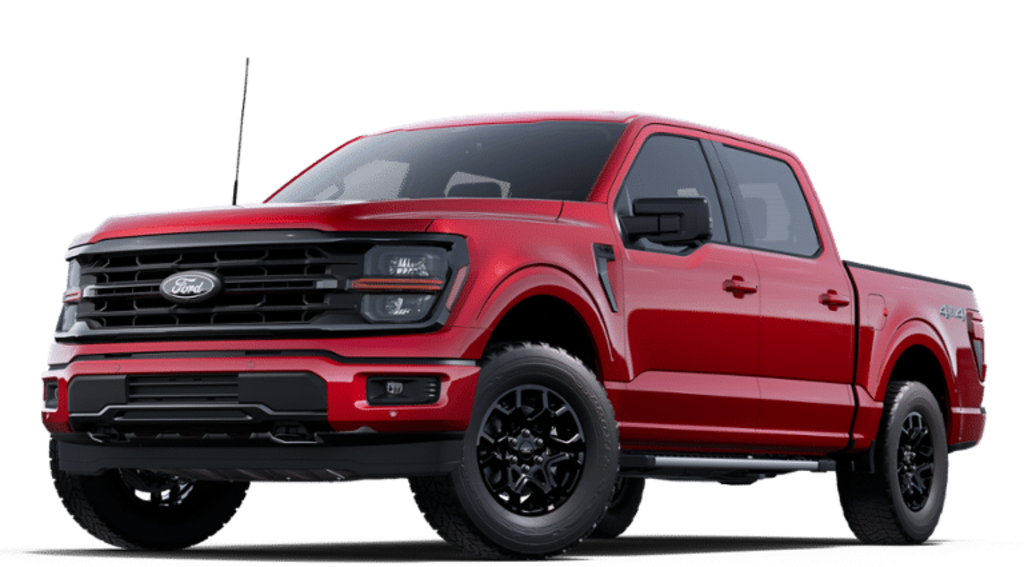New 2025 Ford F-150 XLT 4X4 5.0L V8 w/Black Appearance Pkg-302A Pkg-Tow Haul Pkg Crew Cab Pickup