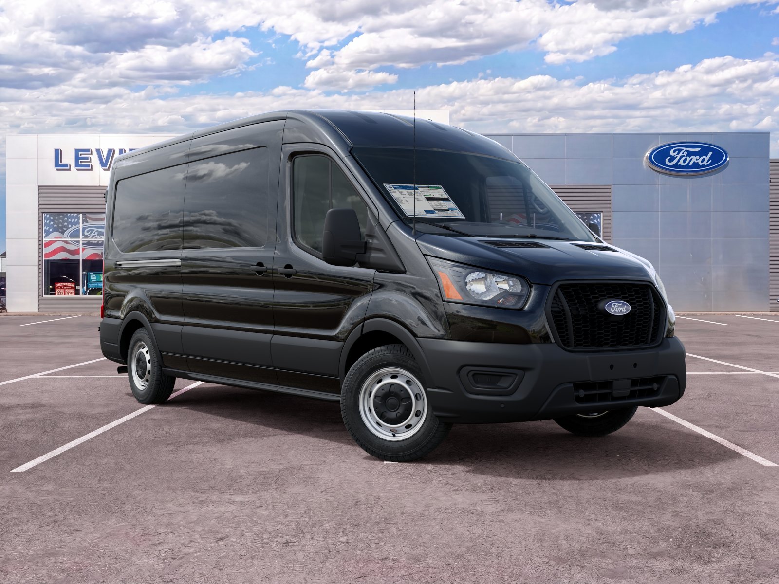 New 2027 Ford Transit Cargo Van Cargo Van T-250 148 Med Rf 9150 GVWR RWD