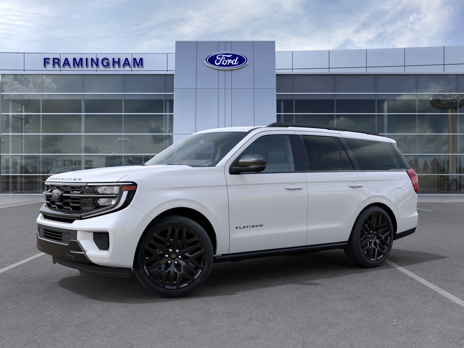Star White Metallic Tri-Coat 2027 Ford Expedition SUV / Crossover Four-Wheel Drive Automatic
