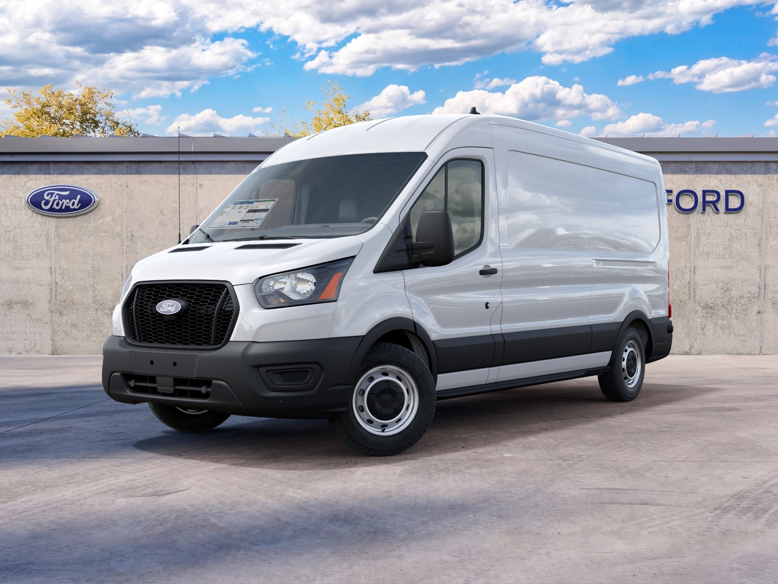 New 2027 Ford Transit Cargo Van Base T-250 148 Med Rf 9150 GVWR RWD