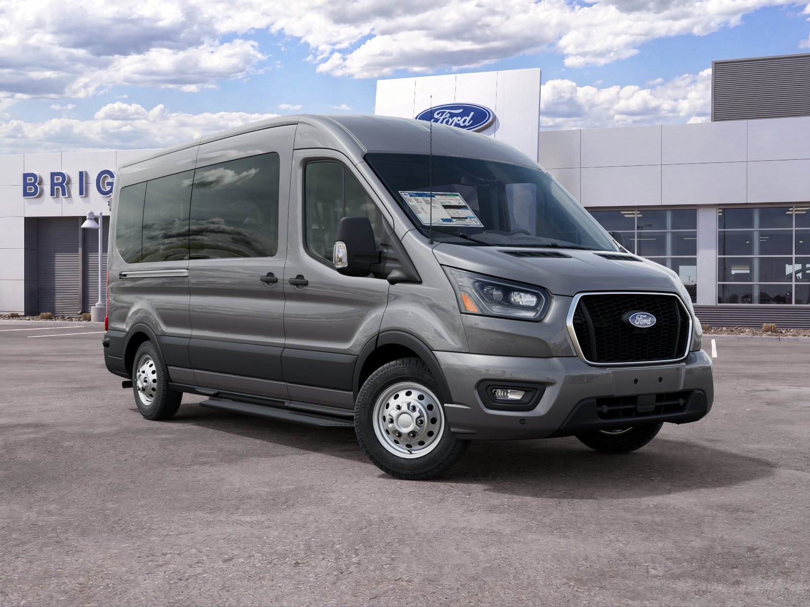 New 2027 Ford Transit-350 Wagon Medium Roof Van