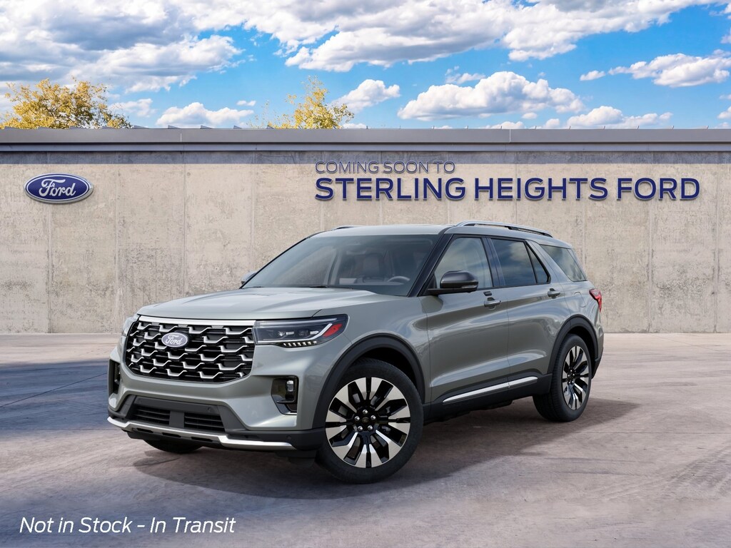 New 2027 Ford Explorer Platinum SUV