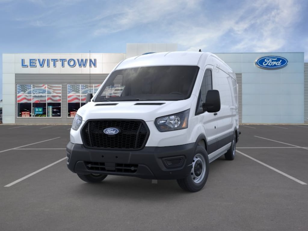 New 2026 Ford Transit Cargo Van T-350 148 Med Rf 9500 GVWR RWD