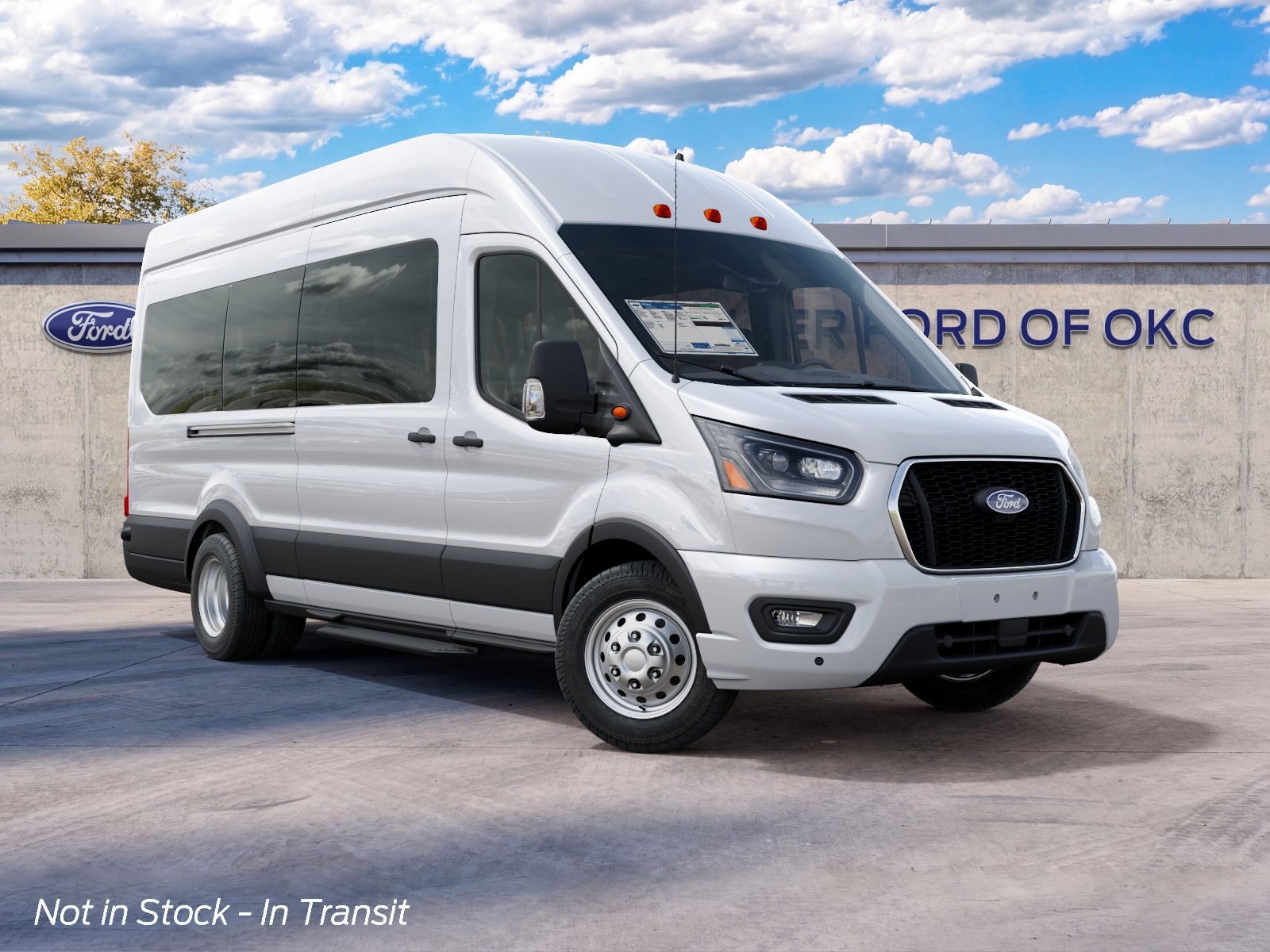 New 2027 Ford Transit Commercial Passenger Van XLT Wagon High Roof HD Ext. Van