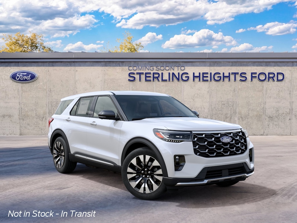 New 2027 Ford Explorer Platinum SUV