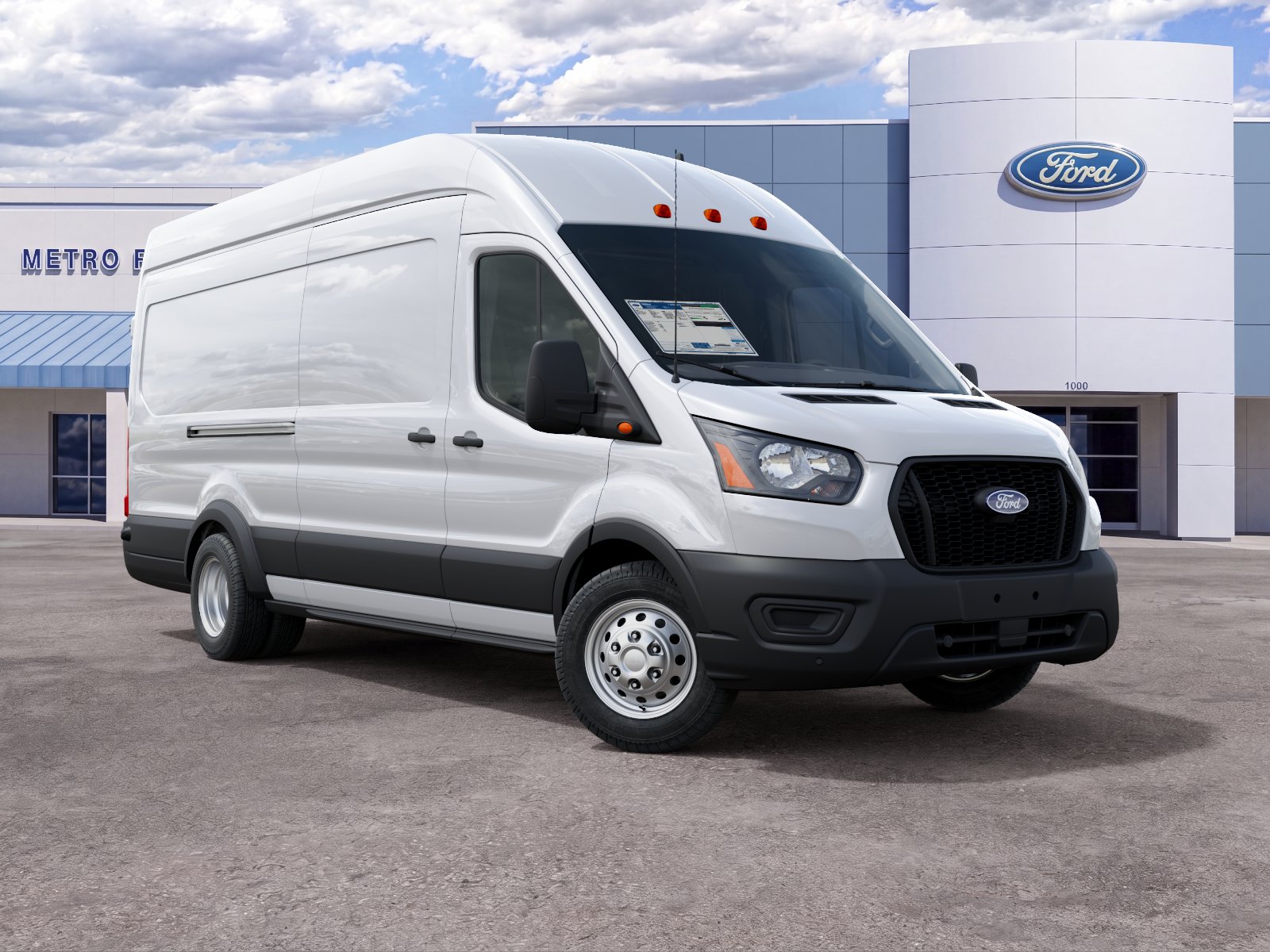 New 2027 Ford Transit Van Base w/11,000 lb. Gvwr Extended Cargo Van