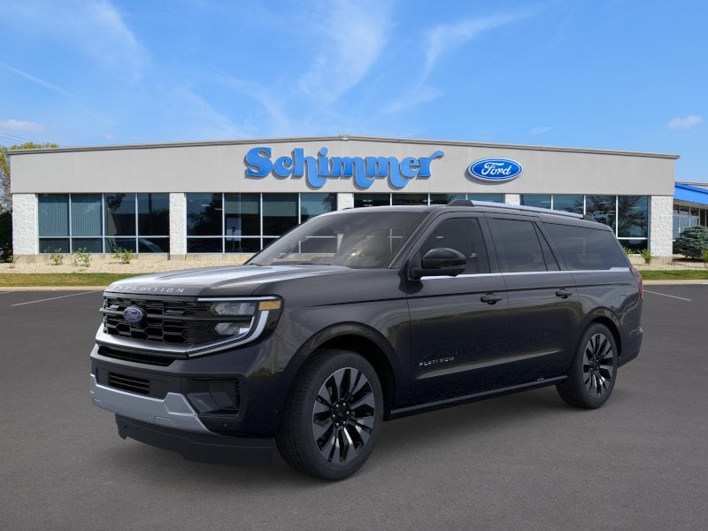 Black 2026 Ford Expedition MAX Platinum 4WD SUV / Crossover Four-Wheel Drive Automatic