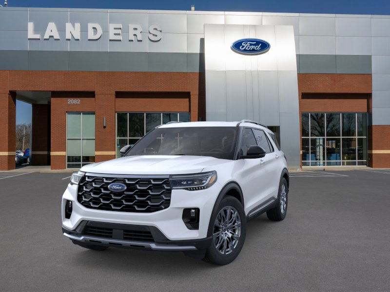 Uチップ 42ND  HIGHLAND Explorer CPO Star White Metallic Tri-Coat 2023 Ford Explorer Platinum
