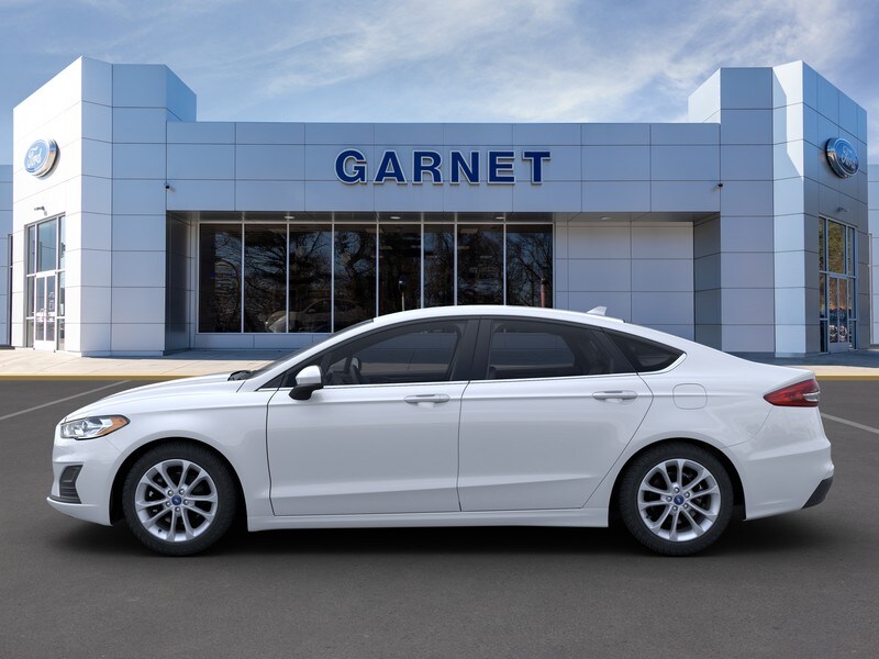 New 2020 Ford Fusion Sedan White Platinum For Sale In West