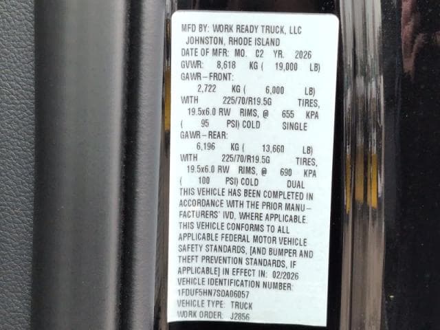 new 2025 Ford Super Duty F-550 DRW car, priced at $86,400