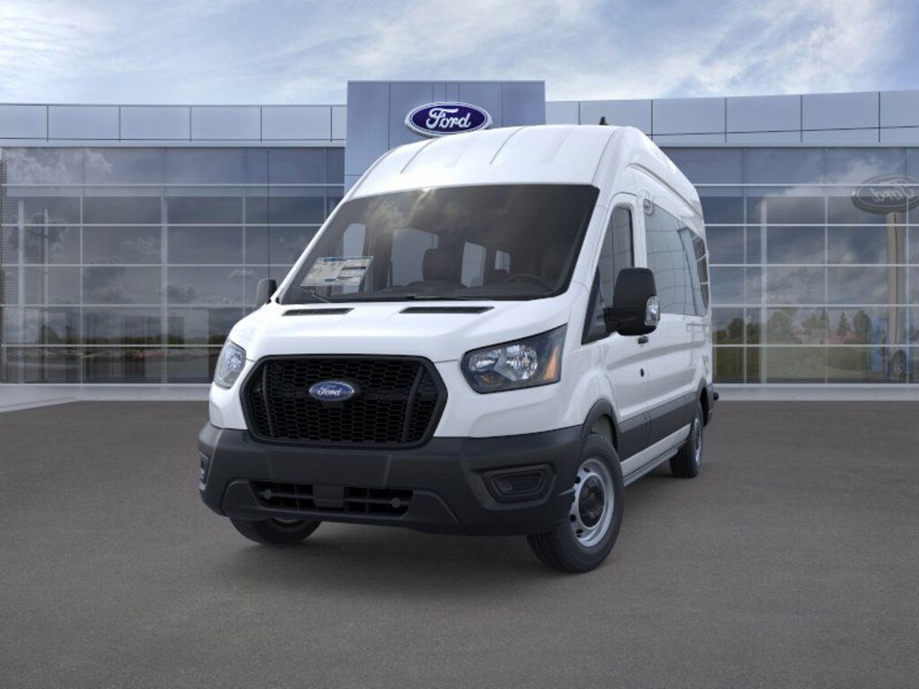 New 2025 Ford Transit Commercial Passenger Van XL Wagon High Roof Van