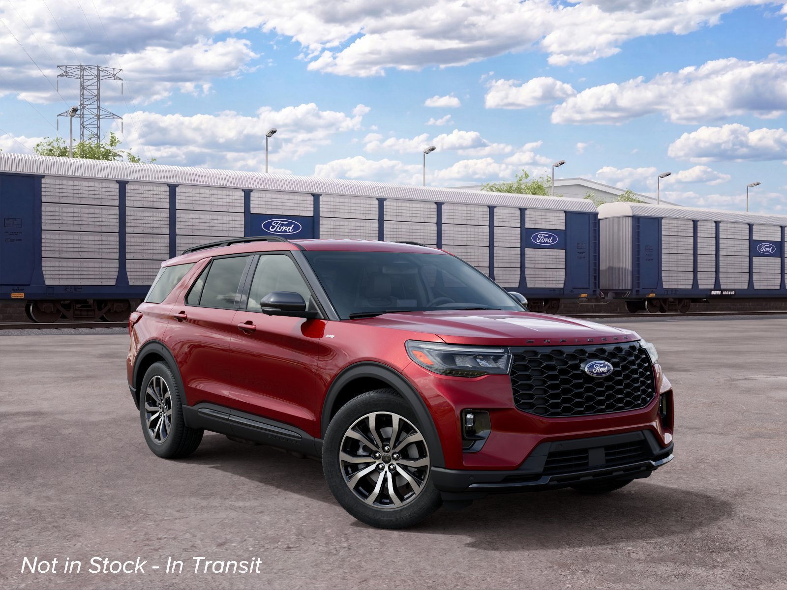 New 2027 Ford Explorer 4-Door 4DR RWD ST-Line