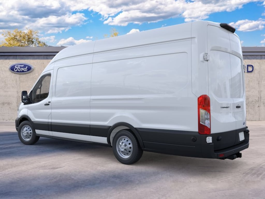 New 2026 Ford Transit Cargo Van w/9,950 lb. GVWR T-350 HD 148 EL Hi Rf 9950 GVWR RWD