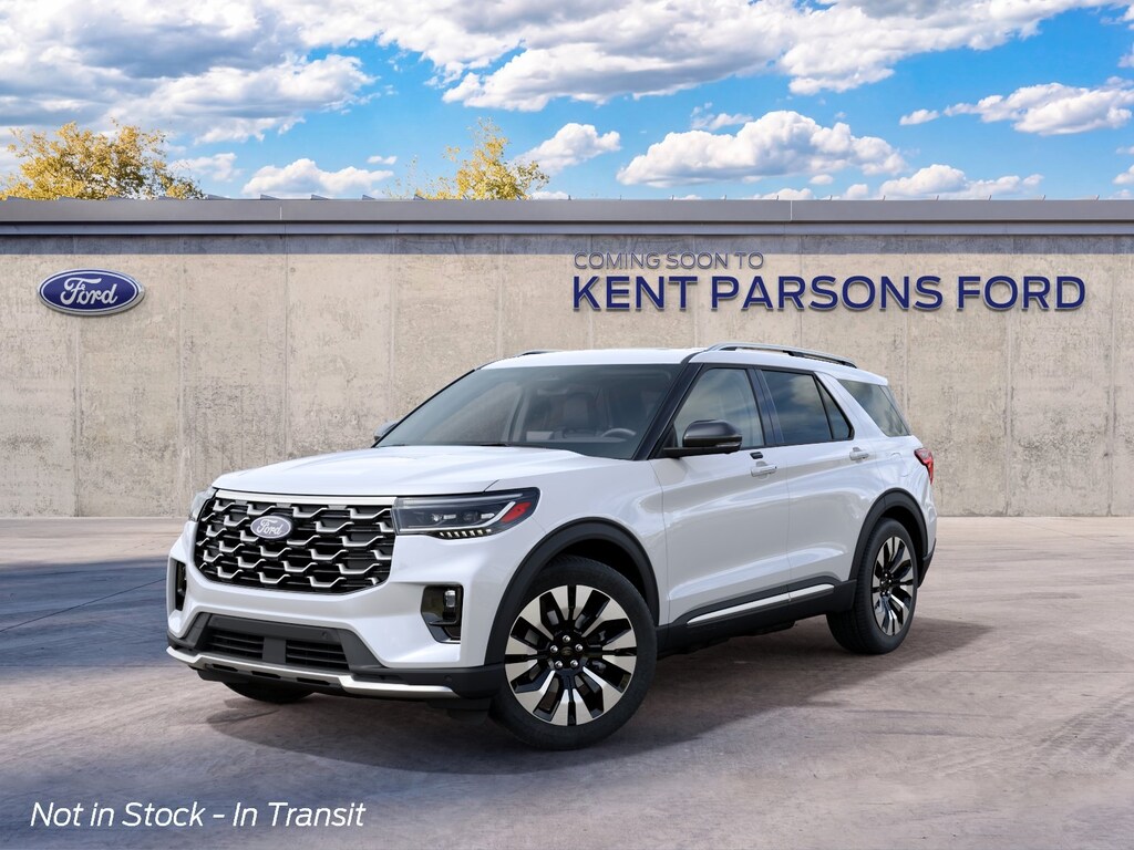 New 2027 Ford Explorer Platinum SUV
