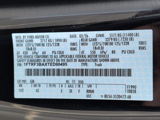 new 2026 Ford Super Duty F-350 SRW Pickup car, priced at $56,515