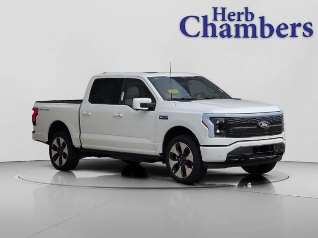 new 2025 Ford F-150 Lightning car, priced at $85,740