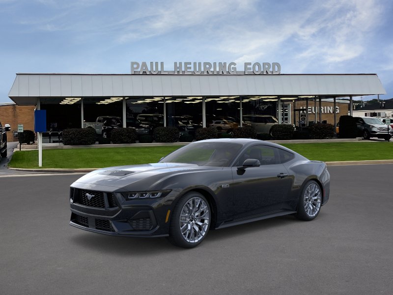 Shadow Black 2025 Ford Mustang GT Premium Fastback RWD Coupe Rear-Wheel Drive Automatic