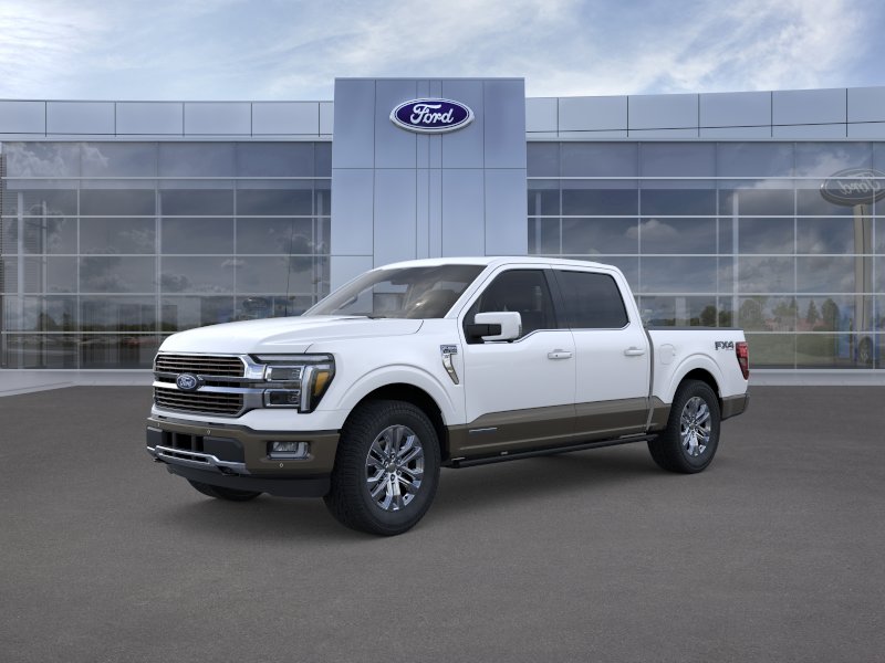 Star White Metallic Tri-Coat 2026 Ford F-150 King Ranch SuperCrew 4WD Pickup Truck Four-Wheel Drive Automatic