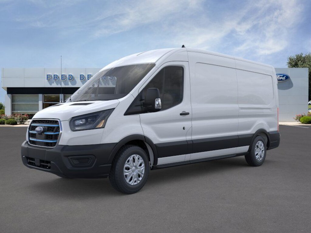 New 2025 Ford E-Transit-350 Cargo Base Van Medium Roof Van