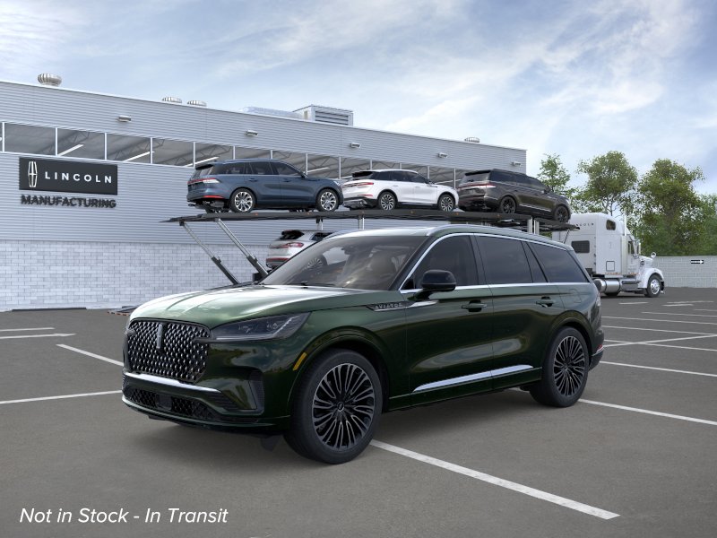 Cenote Green Bright Colorant 2026 Lincoln Aviator Black Label AWD SUV / Crossover All-Wheel Drive Automatic