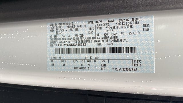 2025 Ford Transit Van Base - Photo 47