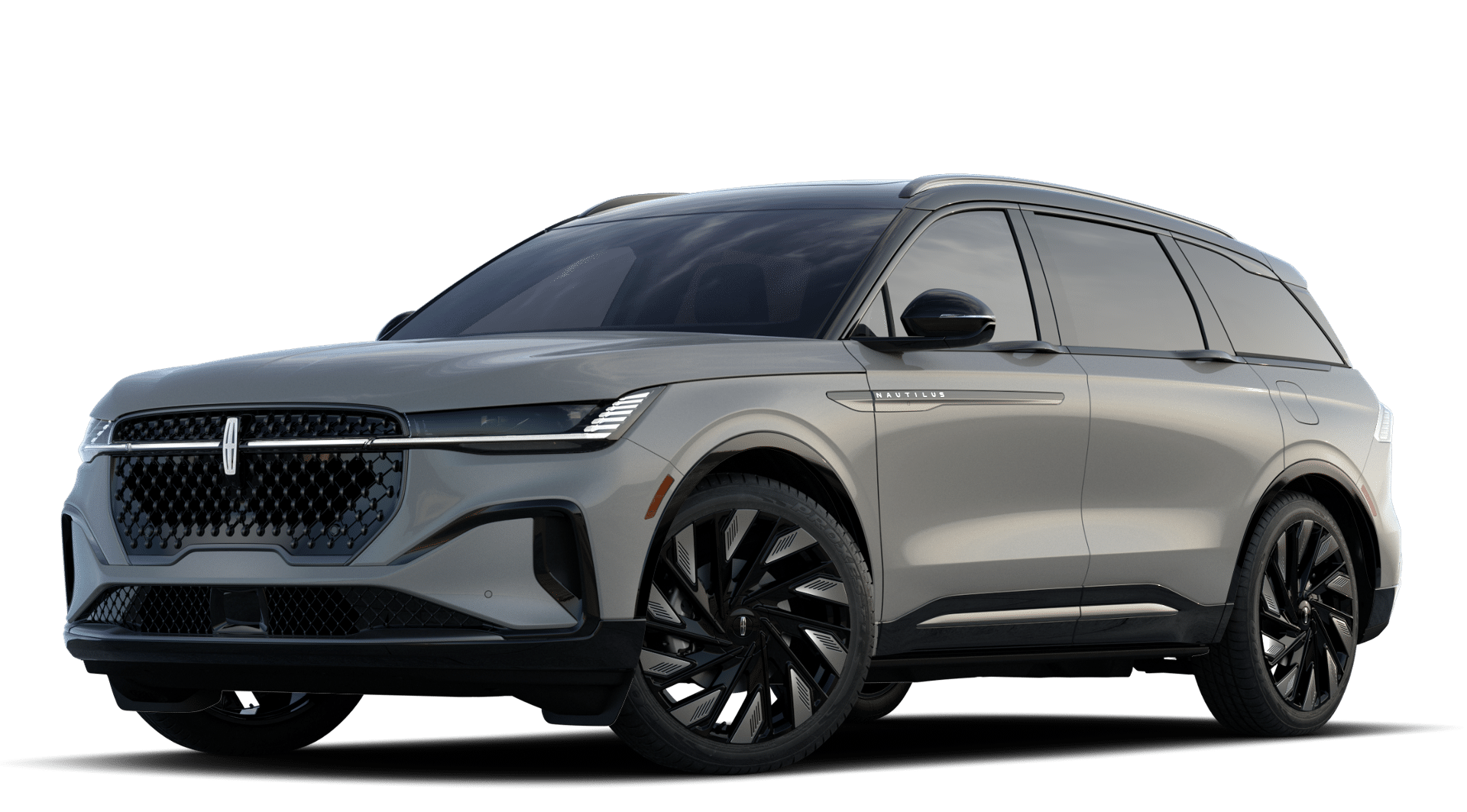 Gray Matter Clearcoat 2026 Lincoln Nautilus Hybrid Reserve AWD SUV / Crossover All-Wheel Drive Continuously Variable Transmission