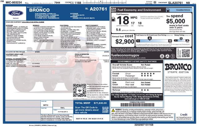 2025 Ford Bronco 2-Door Stroppe - Photo 32