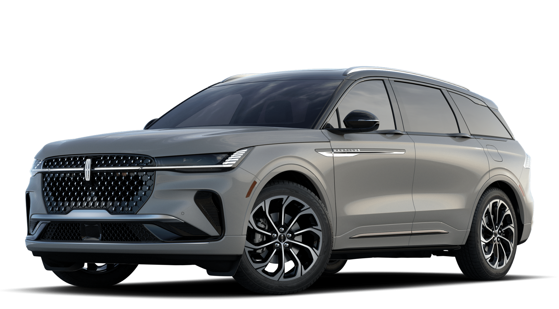 Gray Matter Clearcoat 2026 Lincoln Nautilus Hybrid Reserve AWD SUV / Crossover All-Wheel Drive Continuously Variable Transmission