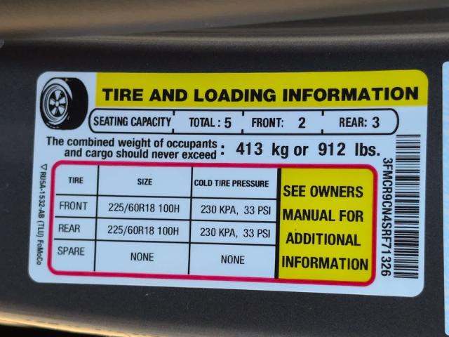 new 2025 Ford Bronco Sport car, priced at $40,559