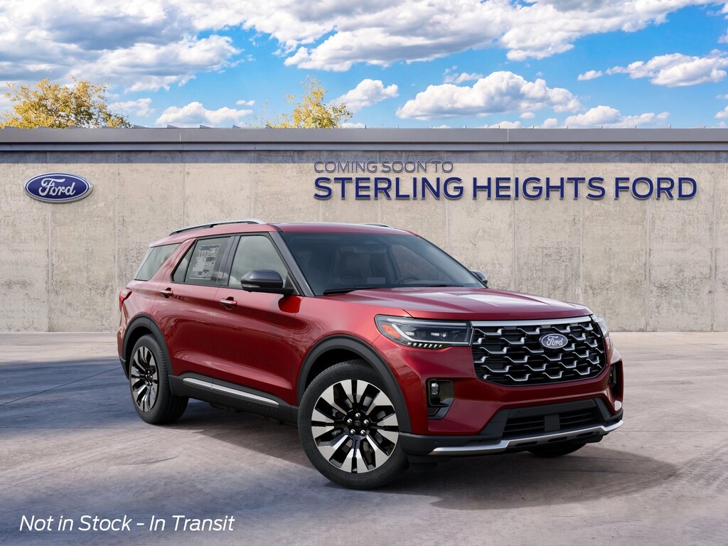 New 2027 Ford Explorer Platinum SUV