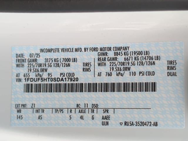 new 2025 Ford Super Duty F-550 DRW car, priced at $94,800