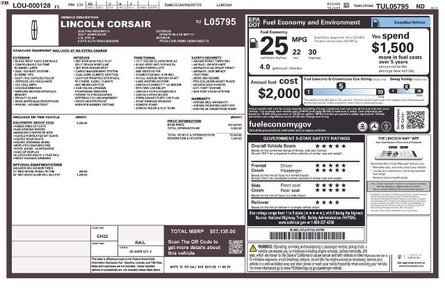 2026 Lincoln Corsair Reserve CROSSOVERS