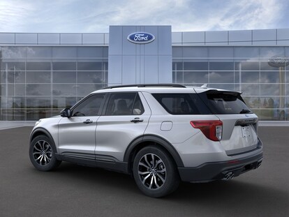 New 21 Ford Explorer St Suv In Iconic Silver For Sale Merrillville In Stock G5098