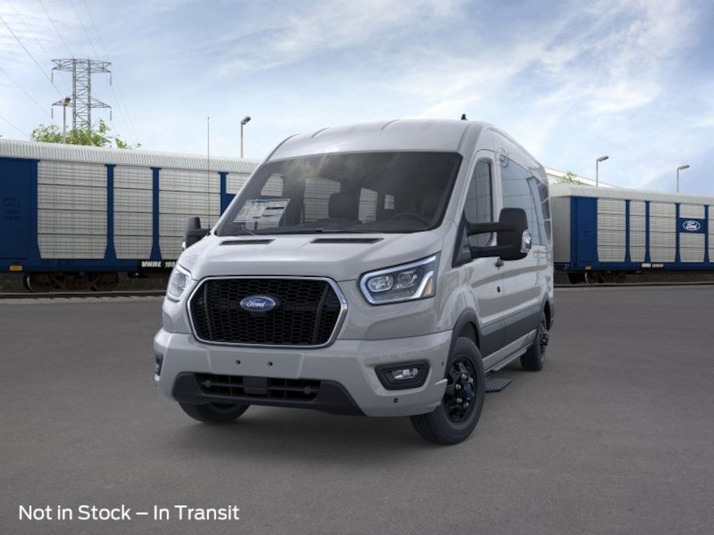 New 2025 Ford Transit Passenger Van XLT AWD 350 XLT LWB Medium Roof Passenger Van