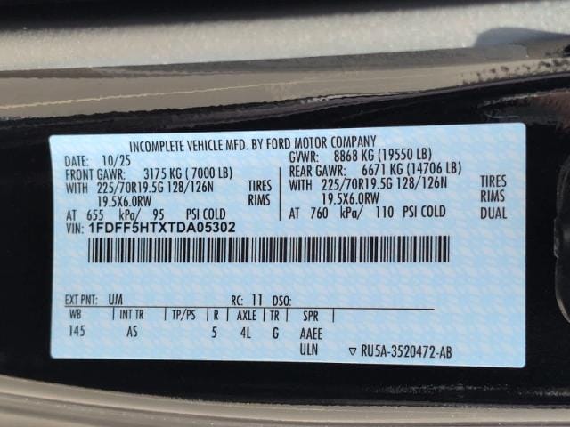 new 2026 Ford Super Duty F-550 DRW car, priced at $78,145
