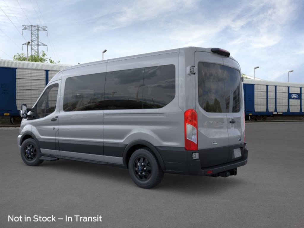 New 2025 Ford Transit Passenger Van XLT AWD 350 XLT LWB Medium Roof Passenger Van