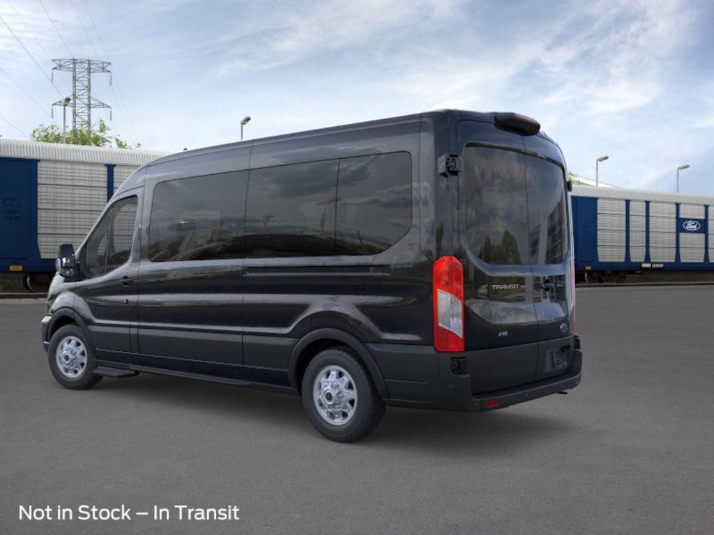 New 2025 Ford Transit Passenger Passenger Van XLT Wagon Medium Roof Van