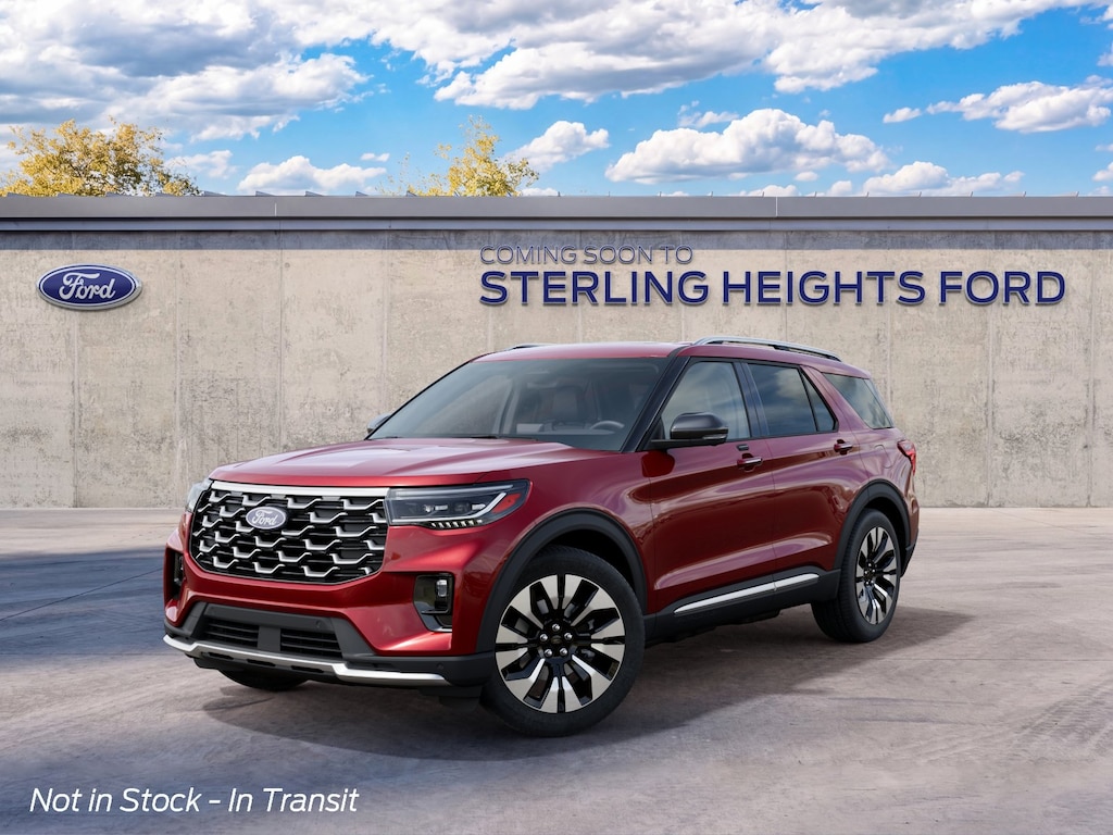 New 2027 Ford Explorer Platinum SUV