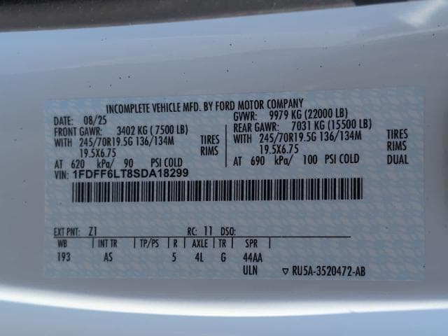 new 2025 Ford Super Duty F-600 DRW car, priced at $139,450