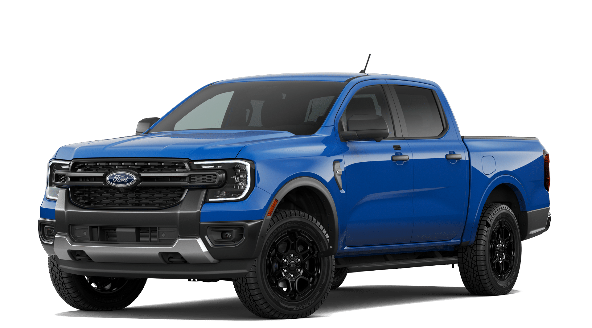 Velocity Blue 2026 Ford Ranger Pickup Truck Four-Wheel Drive Automatic