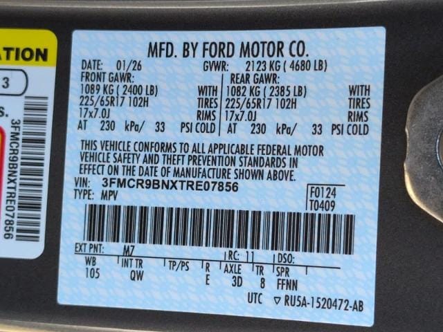 new 2026 Ford Bronco Sport car, priced at $36,019