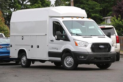 Ford Transit With Aluminess Front Bumper Rear Bumper With Tire And Box Swing Arms Ladder And Roof Ra Ford Transit Ford Transit Camper Ford Transit Conversion