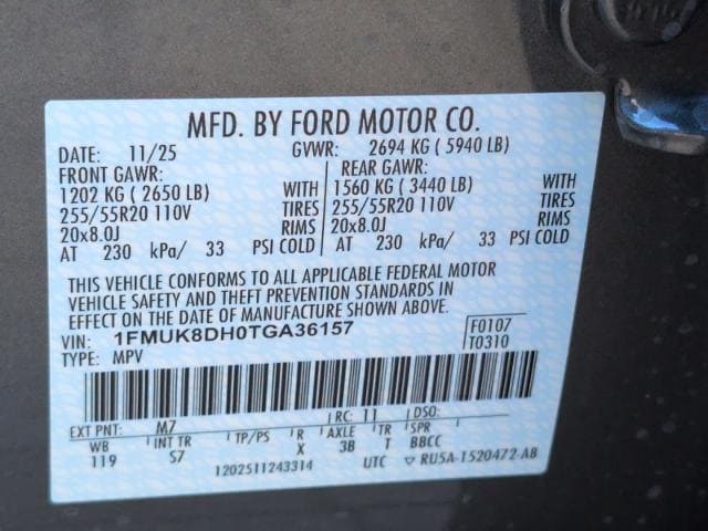 new 2026 Ford Explorer car, priced at $47,408