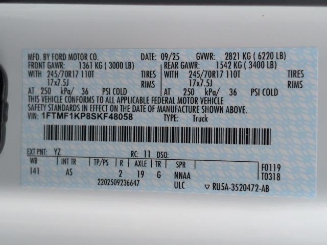 new 2025 Ford F-150 car, priced at $39,056