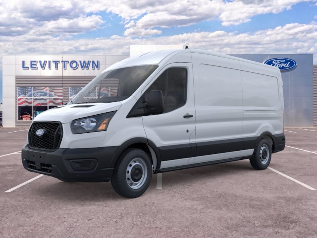 New 2026 Ford Transit Cargo Van T-350 148 Med Rf 9500 GVWR RWD