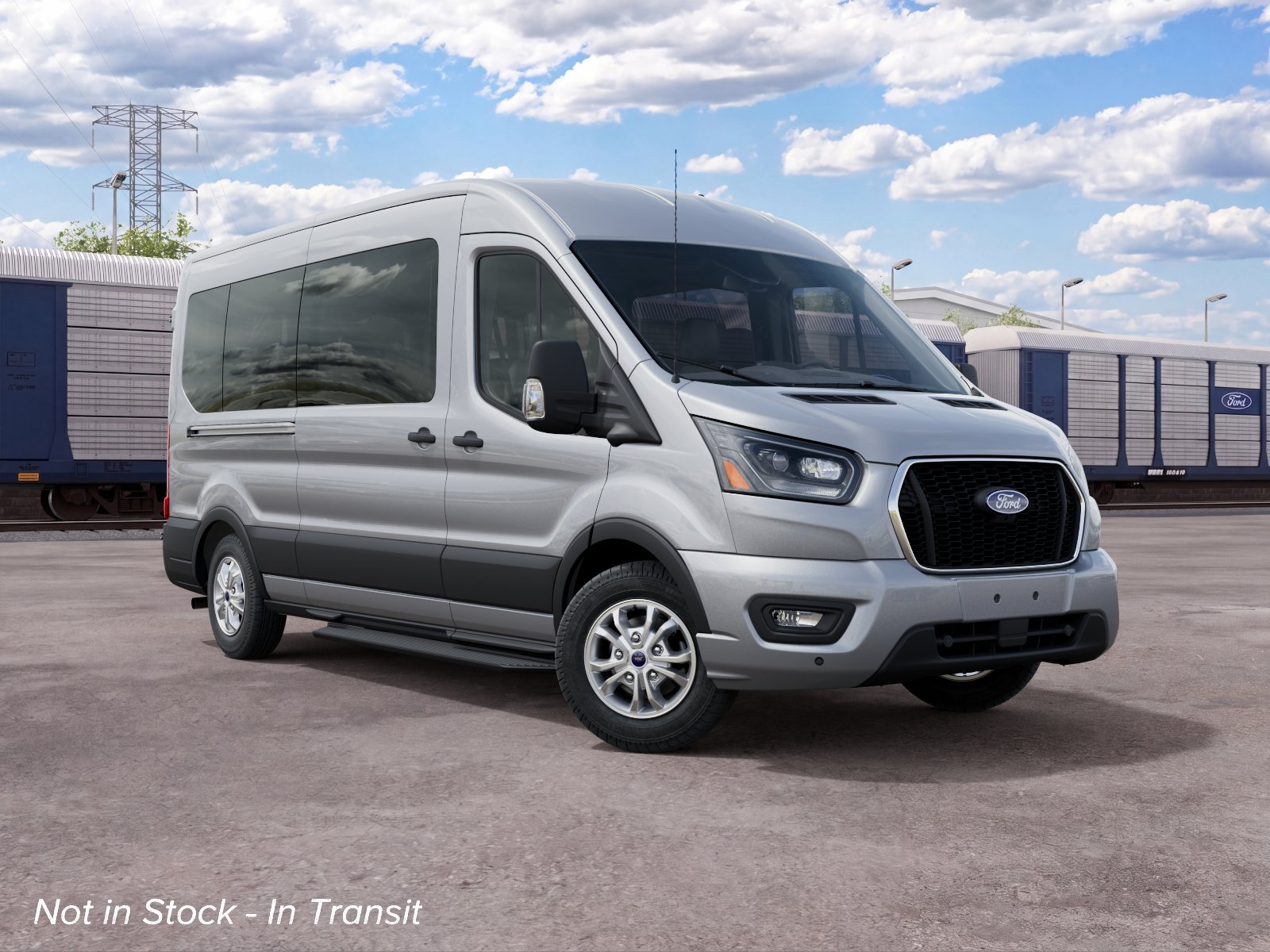 New 2027 Ford Transit Commercial Passenger Van XLT VAN