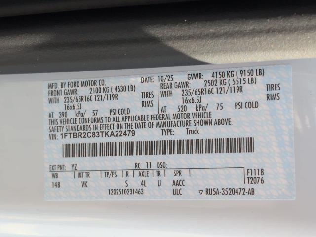 new 2026 Ford Transit Cargo Van car, priced at $56,272