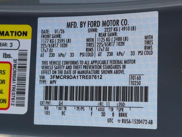 new 2026 Ford Bronco Sport car, priced at $41,984