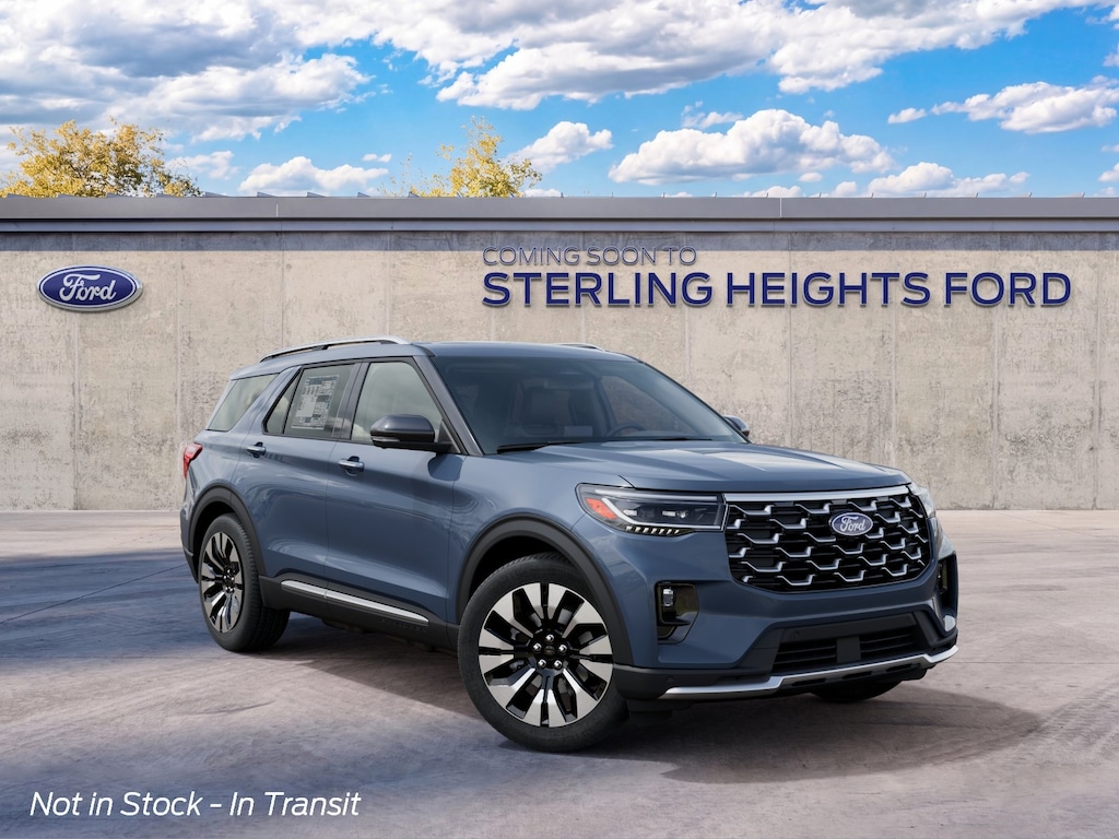 New 2027 Ford Explorer Platinum SUV