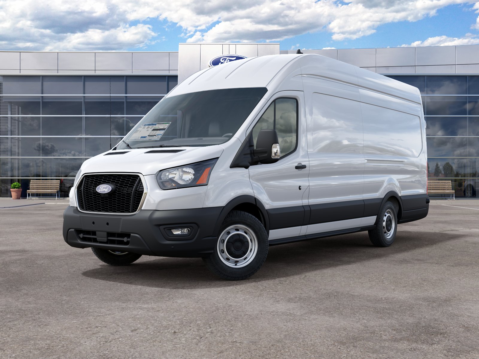 New 2027 Ford Transit-350 Cargo Base Van High Roof Ext. Van